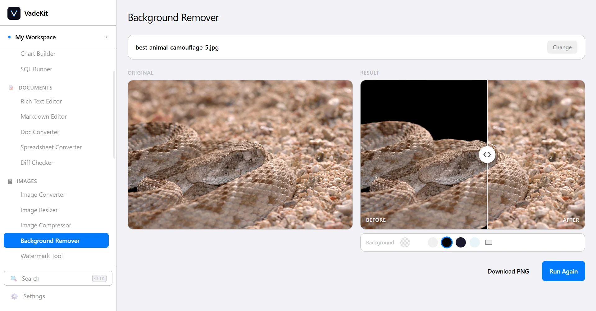 VadeKit Background Remover screenshot